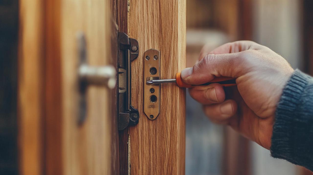Aprende cómo descolgar una puerta de madera fácilmente identificando primero sus bisagras