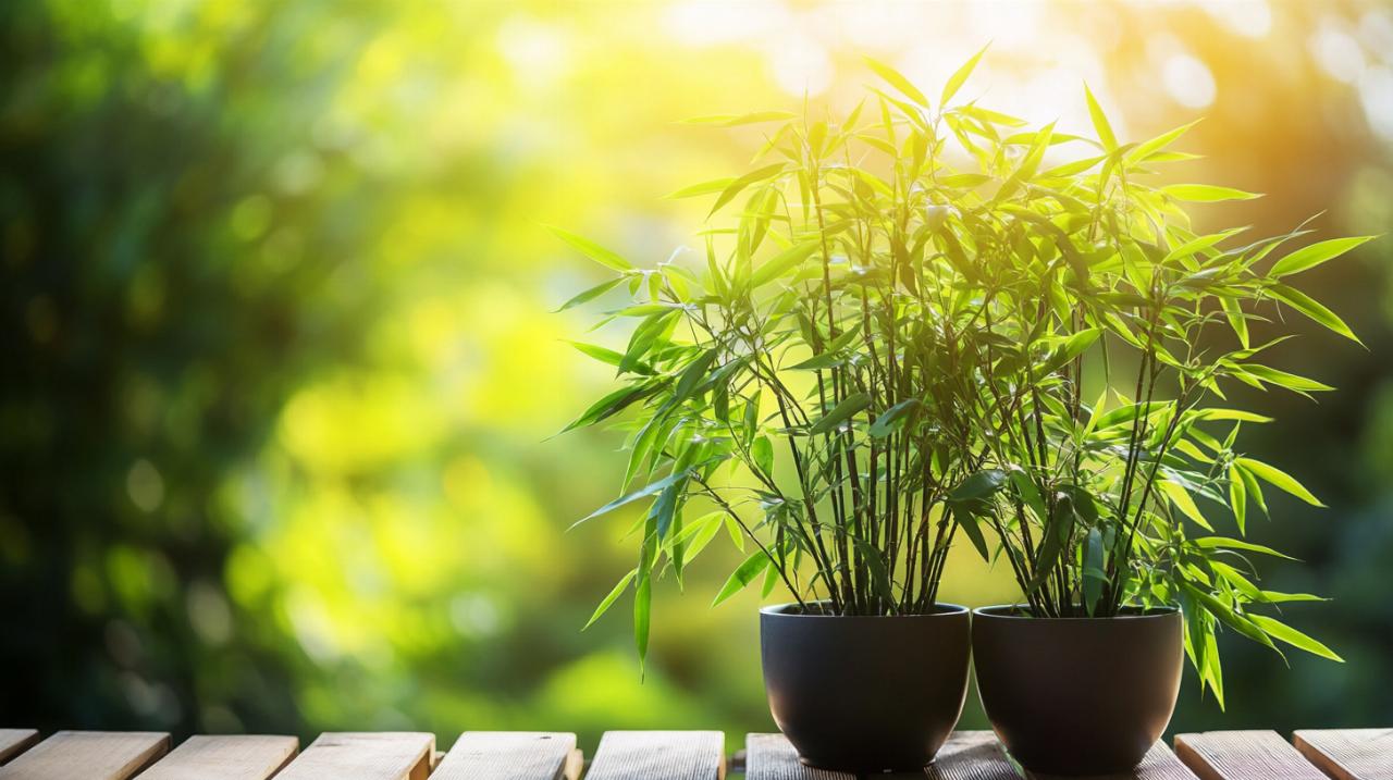 Plantar bambú en maceta: los puntos principales a conocer para elegir la ubicación perfecta
